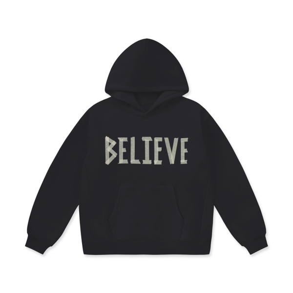 Believe Tape Hoodie | Believe Brand Co | Christian Apparel | Faith, God