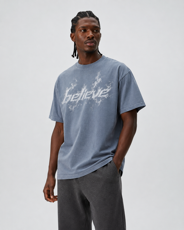 Washed Smoke Tee
