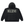 Load image into Gallery viewer, Black 'Work In Progress' heavyweight vintage wash boxy Christian hoodie by Believe Brand Co.
