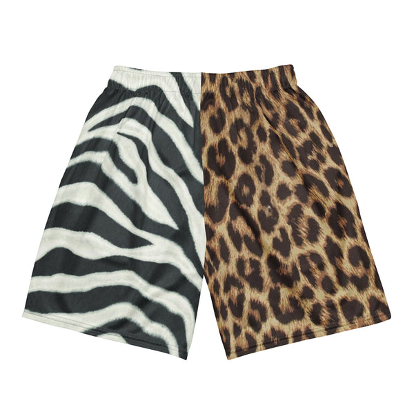 animal zebra leopard shorts christian apparel basketball shorts believe brand