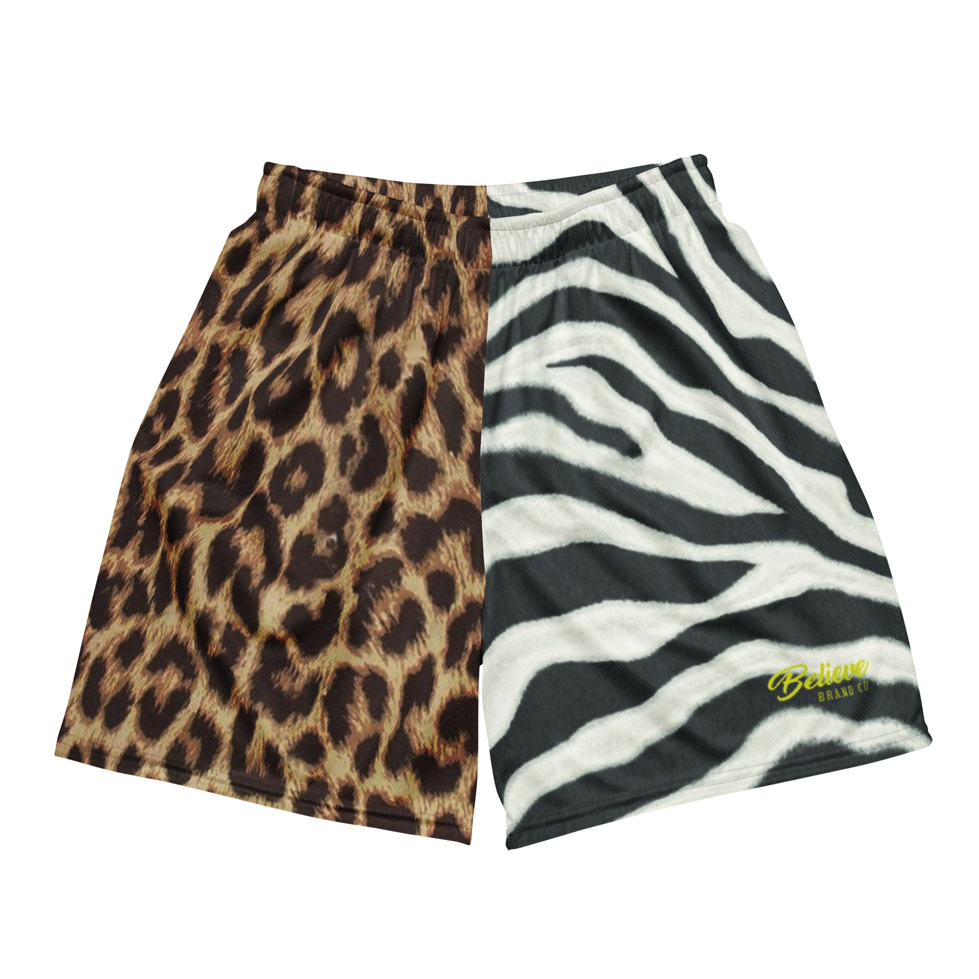 Animal Mesh Shorts