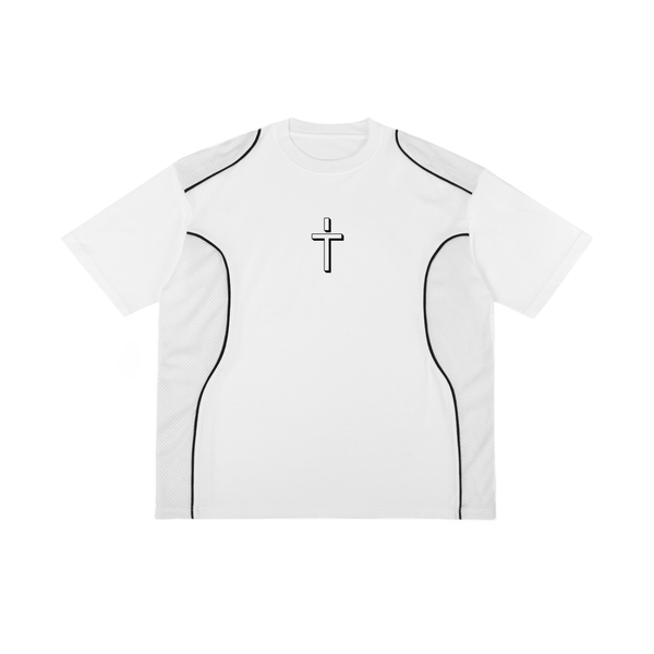 Contrast Piped Panel T-Shirt