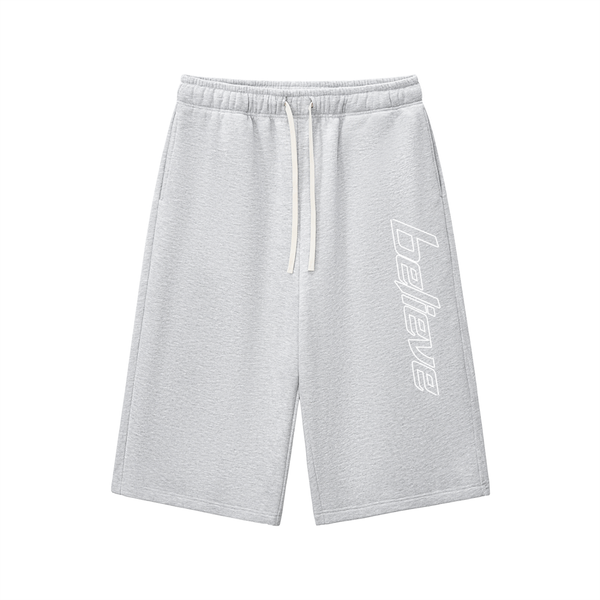Believe Relaxed Three-Quarter Shorts