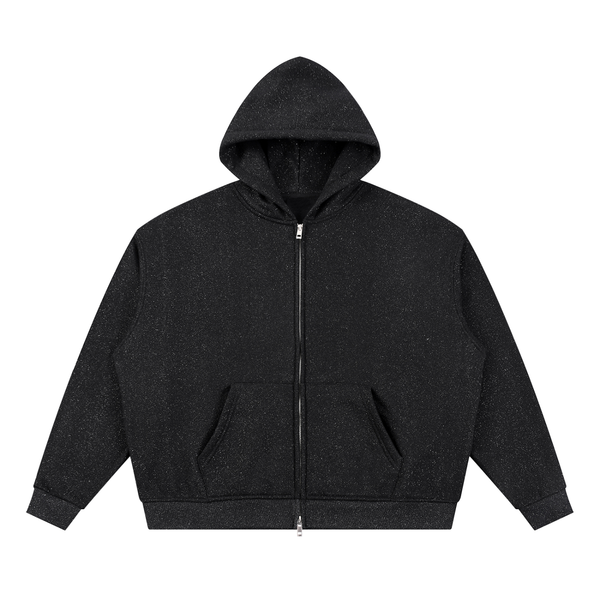 Sparkle Believe Full Zip Boxy Hoodie